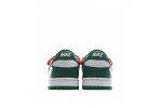 (Free Shipping)Nike Dunk Low Off-White Pine Green CT0856-100