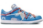 (Free Shipping)OFF-White x Futura xNike Dunk Low DD0856-403