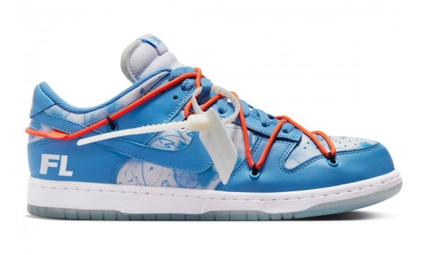 (Free Shipping)OFF-White x Futura xNike Dunk Low DD0856-403