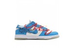 (Free Shipping)OFF-White x Futura xNike Dunk Low DD0856-403