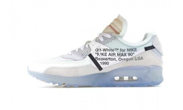 (Free Shipping)Nike Air Max 90 OFF-White AA7293-100