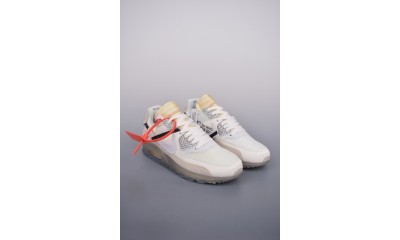 (Free Shipping)Nike Air Max 90 OFF-White AA7293-100