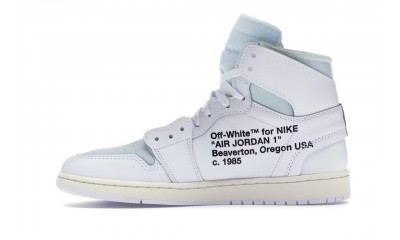 (Free Shipping)Jordan 1 Retro High Off-White White AQ0818-100