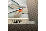 (Free Shipping)Jordan 1 Retro High Off-White White AQ0818-100