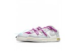 (Free Shipping)Off-White x Nike Dunk Low “21 of 50” DM1602-100