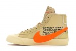 (Free Shipping)Nike Blazer Mid Off-White All Hallow's Eve AA3832-700