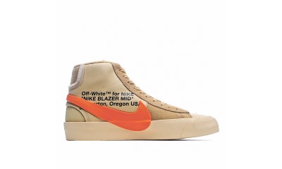 (Free Shipping)Nike Blazer Mid Off-White All Hallow's Eve AA3832-700