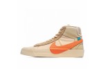 (Free Shipping)Nike Blazer Mid Off-White All Hallow's Eve AA3832-700