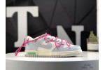 (Free Shipping)Off-White x Nike SB Dunk Low “The 50”  DM1602-122