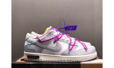 (Free Shipping)Nike Dunk Low Off-White Lot 28 DM1602-111