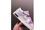 (Free Shipping)Nike Dunk Low Off-White Lot 28 DM1602-111