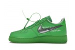 (Free Shipping)Nike Air Force 1 Low Off-White Light Green Spark DX1419-300