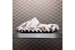 (Free Shipping)Adidas Yeezy Slide Enflame Oil Painting White Grey GZ5553