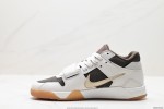 (Free Shipping)(5% off discount:WUKE5)Travis Scott x Jordan Cut The Check Nice Kicks White Brown FZ8117-100