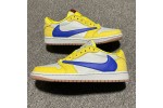 (Free Shipping)(Men and Women)Jordan 1 Retro Low OG SP Travis Scott Canary DZ4137-700(5% off discount:WUKE5)