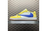 (Free Shipping)(Men and Women)Jordan 1 Retro Low OG SP Travis Scott Canary DZ4137-700(5% off discount:WUKE5)