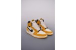 (Free Shipping)Air Jordan 1 High OG Yellow Ochre DZ5485-701