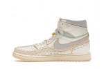 (Free Shipping)Jordan 1 Retro High OG SP Union Woven Sail FD2565-100