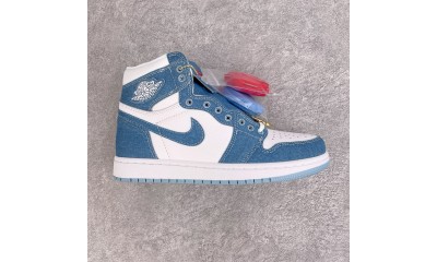 (Free Shipping)Jordan 1 High OG Denim (Women's) DM9036-104