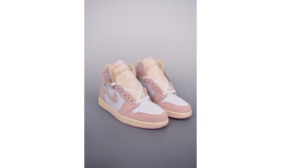 (Free Shipping)Jordan 1 Retro High OG Atmosphere Pink (Women's) FD2596-600