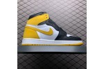 (Free Shipping)Jordan 1 Retro High Yellow Ochre 555088-109