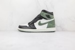 (Free Shipping)Jordan 1 Retro High Clay Green 555088-135