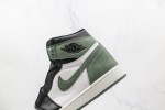 (Free Shipping)Jordan 1 Retro High Clay Green 555088-135