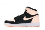 (Free Shipping)Jordan 1 Retro High Black Crimson Tint (GS) 575441-081