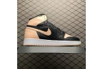 (Free Shipping)Jordan 1 Retro High Black Crimson Tint (GS) 575441-081