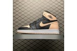 (Free Shipping)Jordan 1 Retro High Black Crimson Tint (GS) 575441-081