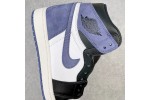 (Free Shipping)Jordan 1 Retro High Blue Moon  555088-115