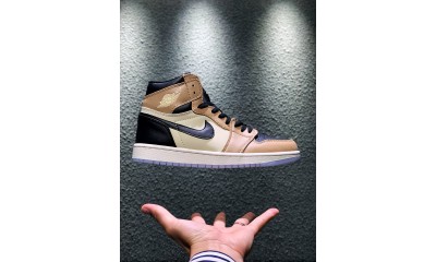 (Free Shipping)Jordan 1 Retro High Black Mushroom (W) AH7389-003