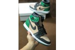 (Free Shipping)Jordan 1 Retro High Bio Beige Anthracite Mystic Green (W) AH7389-203