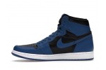 (Free Shipping)Air Jordan 1 High OG “Dark Marina Blue” 555088-404