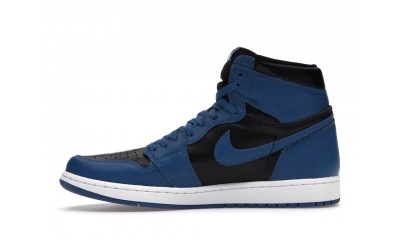 (Free Shipping)Air Jordan 1 High OG “Dark Marina Blue” 555088-404