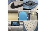 (Free Shipping)Jordan 1 Retro High White University Blue Black 555088-134