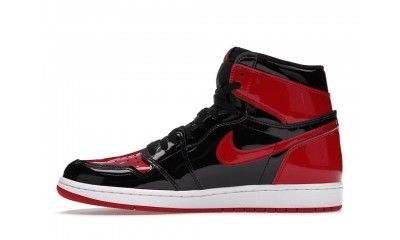 (Free Shipping)Air Jordan 1 High OG 'Bred Patent' 555088-063