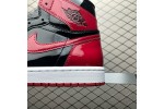 (Free Shipping)Air Jordan 1 High OG 'Bred Patent' 555088-063