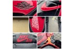 (Free Shipping)Air Jordan 1 High OG 'Bred Patent' 555088-063