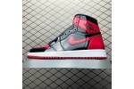 (Free Shipping)Air Jordan 1 High OG 'Bred Patent' 555088-063