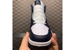 (Free Shipping)Jordan 1 Mid White Metallic Gold Obsidian (GS) 554725-174