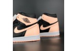 (Free Shipping)Jordan 1 Retro High Black Crimson Tint 555088-081