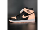 (Free Shipping)Jordan 1 Retro High Black Crimson Tint 555088-081