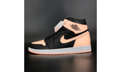 (Free Shipping)Jordan 1 Retro High Black Crimson Tint 555088-081