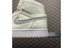 (Free Shipping)Jordan 1 High Zoom Air CMFT Pearl White (W) CT0979-107