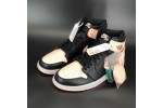 (Free Shipping)Jordan 1 Retro High Black Crimson Tint 555088-081