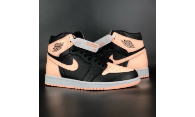 (Free Shipping)Jordan 1 Retro High Black Crimson Tint 555088-081