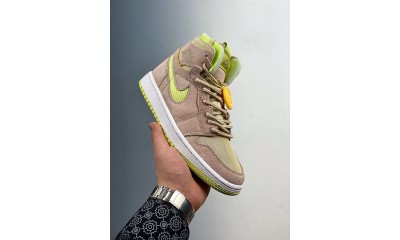 (Free Shipping)Jordan 1 High Zoom CMFT Lemon Twist (W) CT0979-200