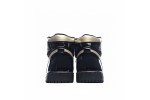 (Free Shipping)Jordan 1 Retro High Black Metallic Gold (2020) 555088-032