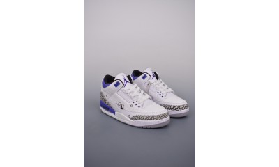 (Free Shipping)Jordan 3 Retro Dark Iris CT8532-105